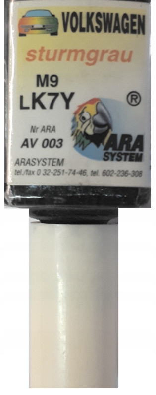 Vw Lk7y M9 Sturmgrau Autolack Kratzerreparatur 10 Ml Arasystem