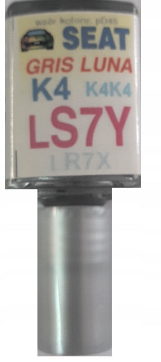 Seat Ls7y Grauer Luna Autolack Kratzerreparatur 10 Ml Arasystem