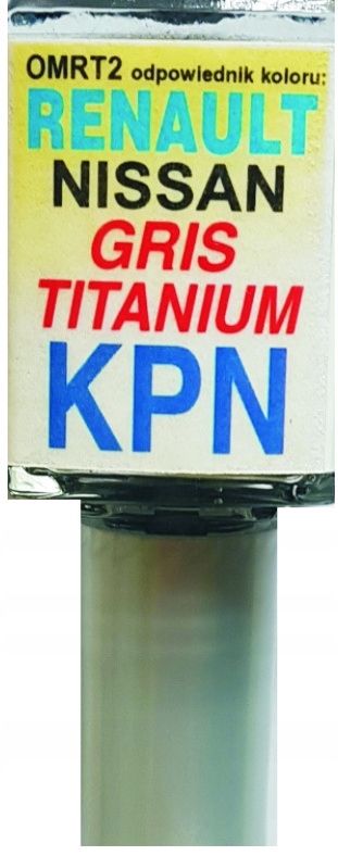 Renault Nissan Kpn Gris Titanium Autolack-kratzerreparatur 10 Ml