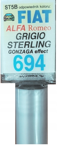 Fiat 694 Grigio Sterling Lackausbesserungsstift Für Kratzer