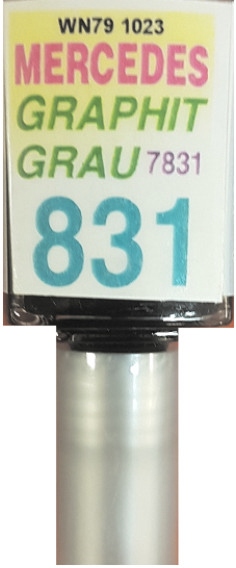 Mercedes 831 7831 Graphitgrau Autolack Kratzerreparatur 10 Ml Ara