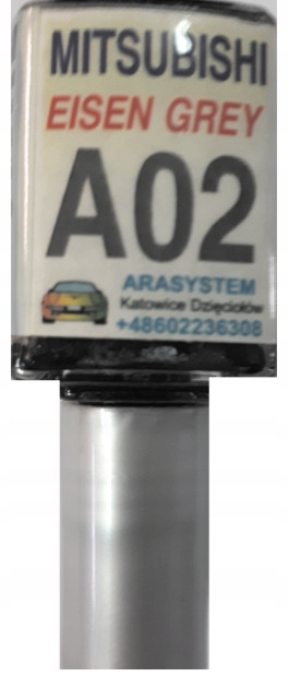 Mitsubishi A02 Lackausbesserungsstift In Eisengrau Für Kratzer