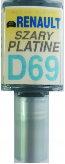 Renault D69 Platingrau Autolack Kratzerreparatur 10 Ml Ara