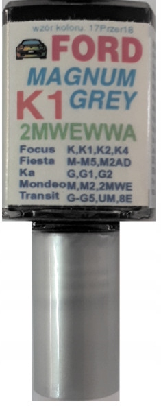 Ford Magnum Grau K1 Autolack-ausbesserungsspray Zur Kratzerreparatur 10 Ml Arasystem