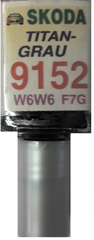 Skoda 9152 W6 F7g Titangrau Autolack Kratzerreparatur 10 Ml Ara