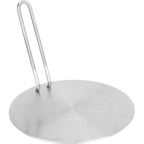 Enowelir Diffusor-induktionsadapter, Edelstahl-wärmeplatten, Wärmediffusor, Induktionsplatte, Gaskonverter-adapter, Elektroherd (20 Cm)