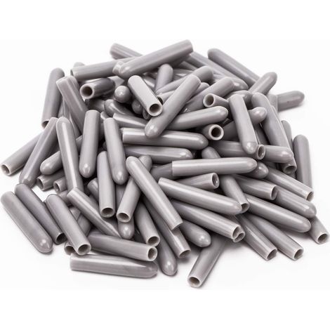 Kit Mit 100 Reparaturspitzen Für Geschirrspülergitter, Rostfrei, Grau