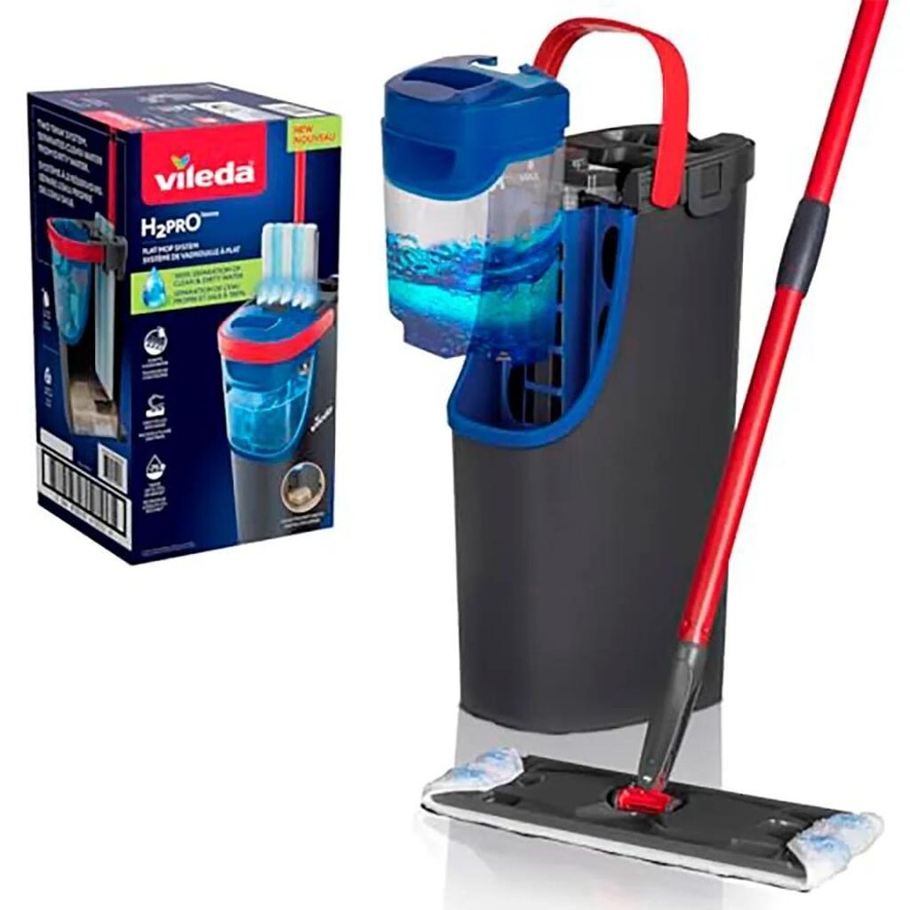 Vileda H2pro Wischmopp- Und Eimer-set Zweitanksystem
