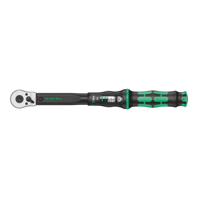 [neuwertig] B-ware Wera Drehmomentschlüssel Click-torque C 2 20-100 Nm Präzisionswerkzeug 1/2