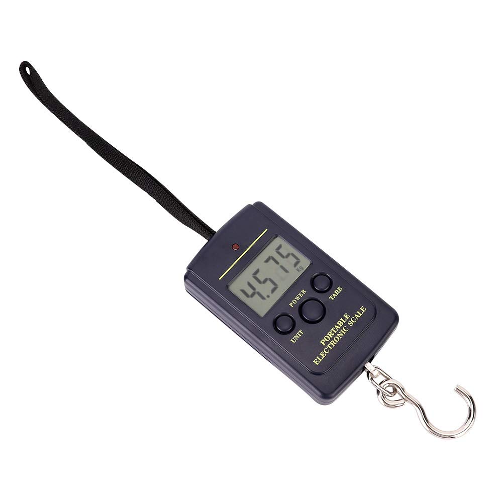 Tragbare Waage 40 Kg - 10 G, Multifunktionale Elektronische Präzisionswaage, Reise- Und Kofferwaage