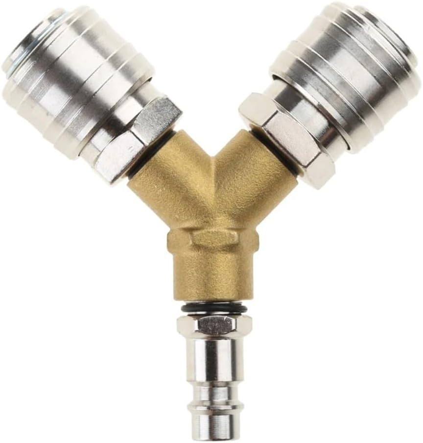 1/4" Hochleistungs-druckluftanschluss Aus Messing (kupferbeschichtung)
