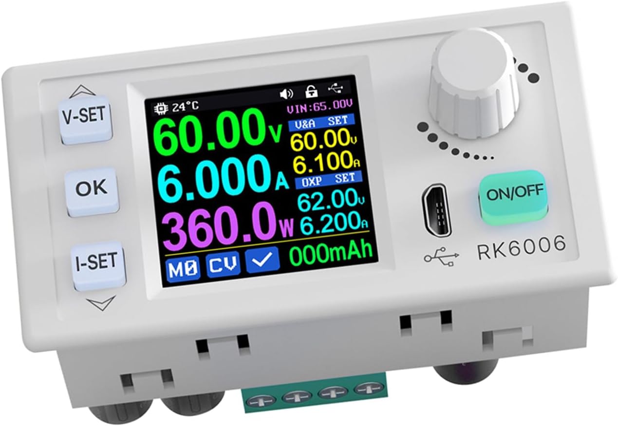 Rk6006-bt Stabilisiertes Netzteil Mit Lcd-anzeige Und Großem Messbereich Für Experimentelle Stromversorgungsanwendungen (rk6006 Usb-kommunikation)