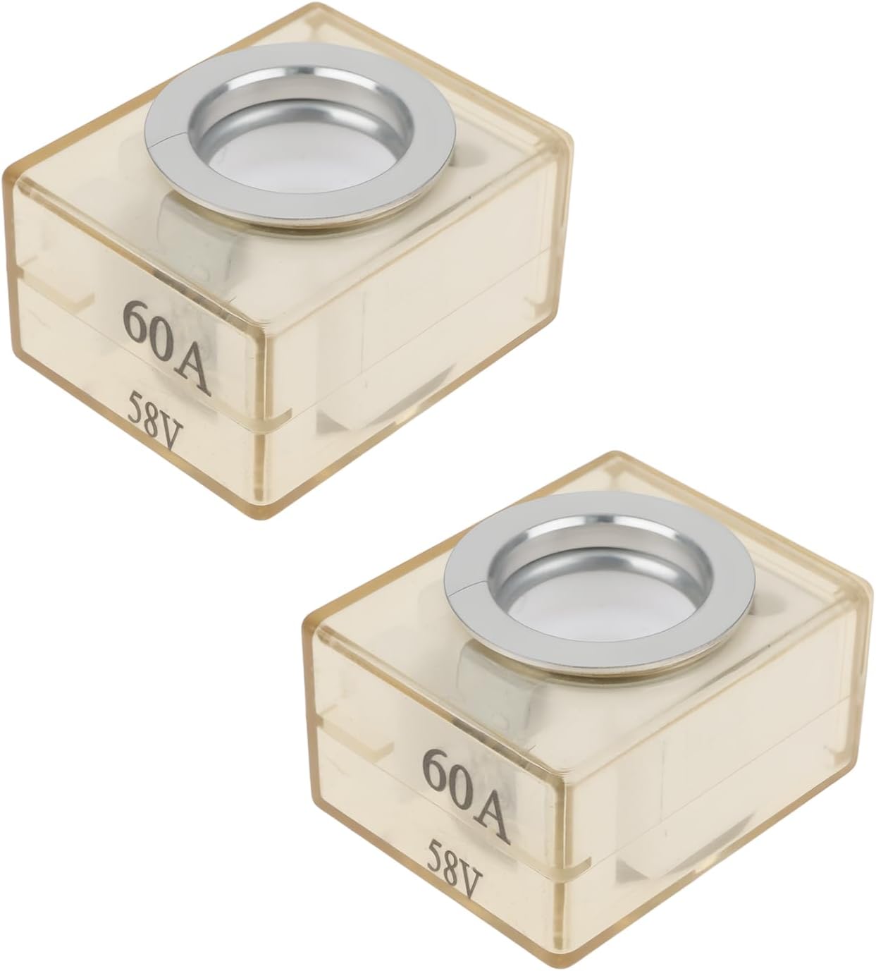 2x Marine-batterieklemmensicherung 60a 58v Ip66 Mrbf Schraubanschluss, Kompatibel Mit Blue Sea 5191 2151 Sockeln
