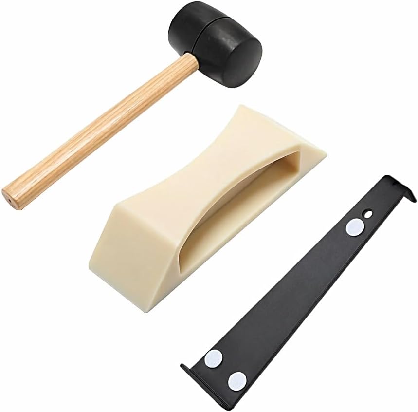 Bodenreparaturwerkzeug Mit Hammer Und Waschbarem Pad, Reparaturset Für Laminat-, Lvp-, Holz- Und Vinylböden