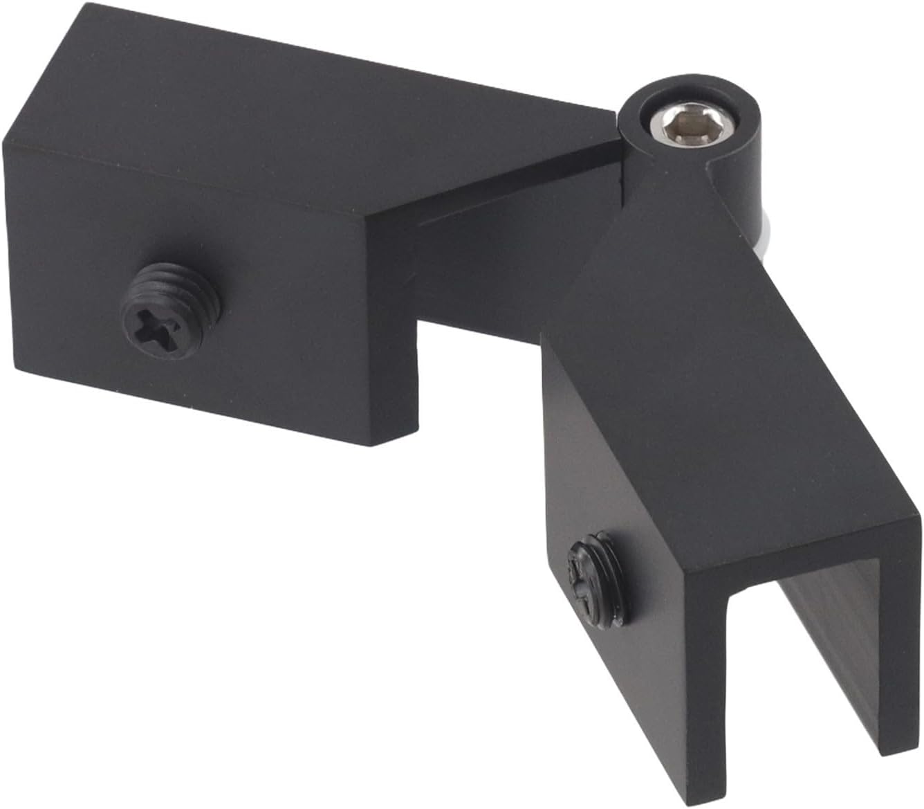 Duschtürhalterung Aus Messing, 8-12 Mm (schwarz)