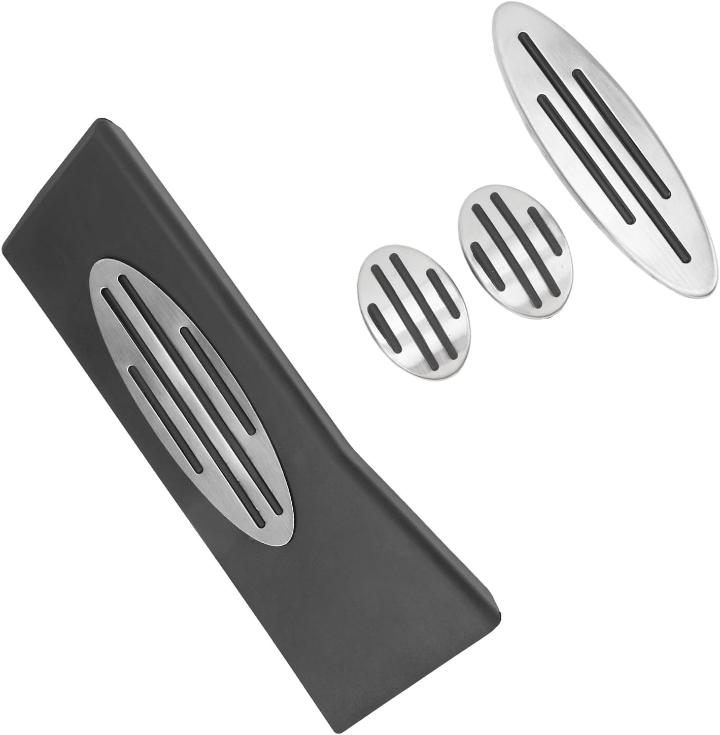 Rutschfeste Bremspedalabdeckung Für R55, R56, F55, R57, R58, R59 Mt+ Pedalauflage, Stabile Unterstützung, Hohe Festigkeit, Rutschfeste Oberfläche, Einfache Montage (von