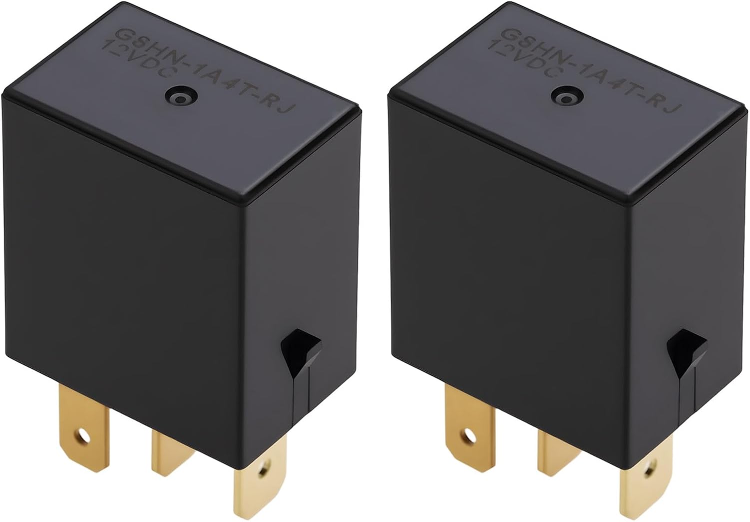 Satz Mit 2 G8hn-1a4t-rj 4-poligen Motorradrelais, 12 V Dc, Ersatzteil