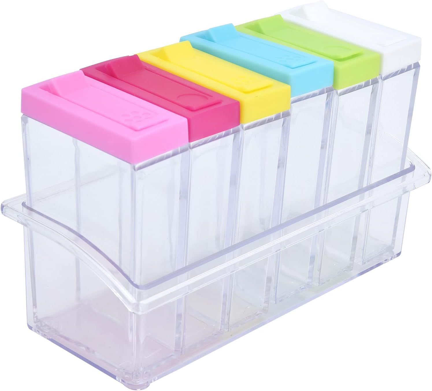Set Mit 6 Gewürzgläsern, Behältern