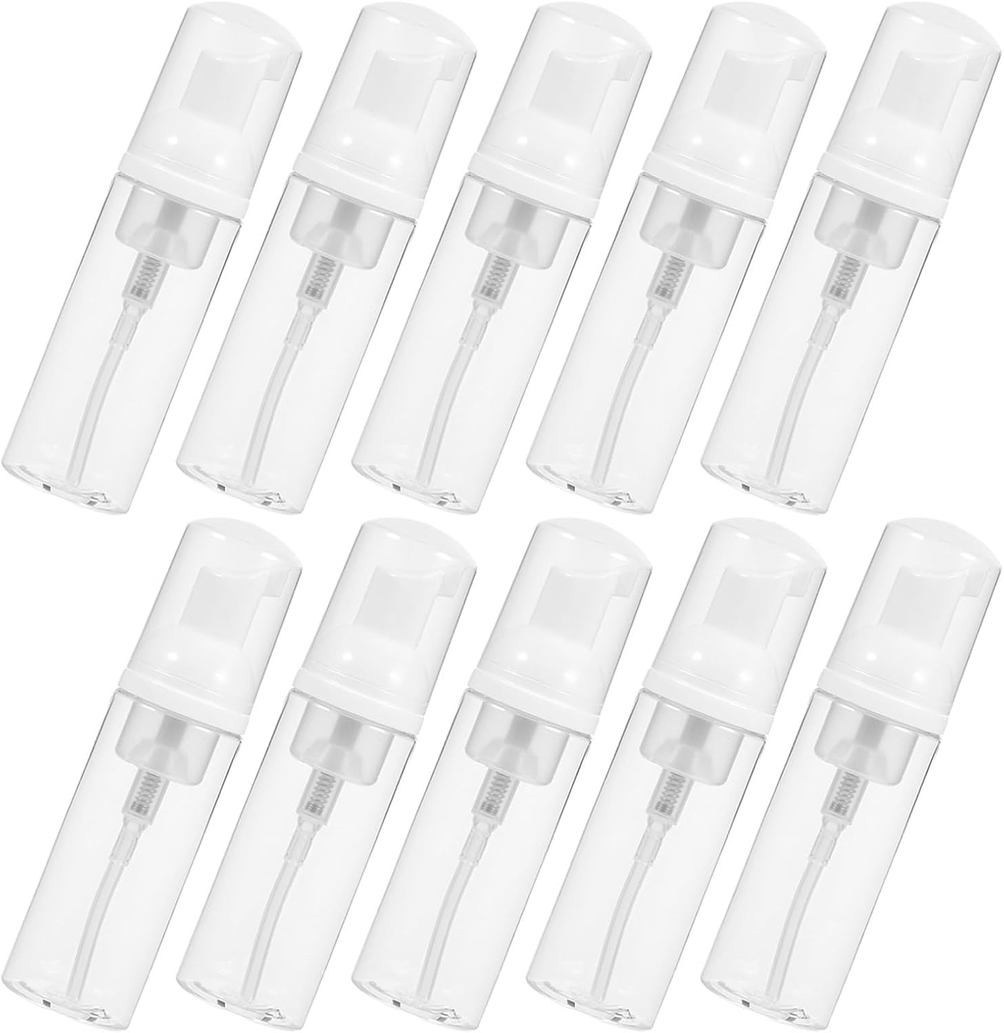 10 Stück 30 Ml Durchsichtige Schaumstoff-pumpflaschen Aus Kunststoff