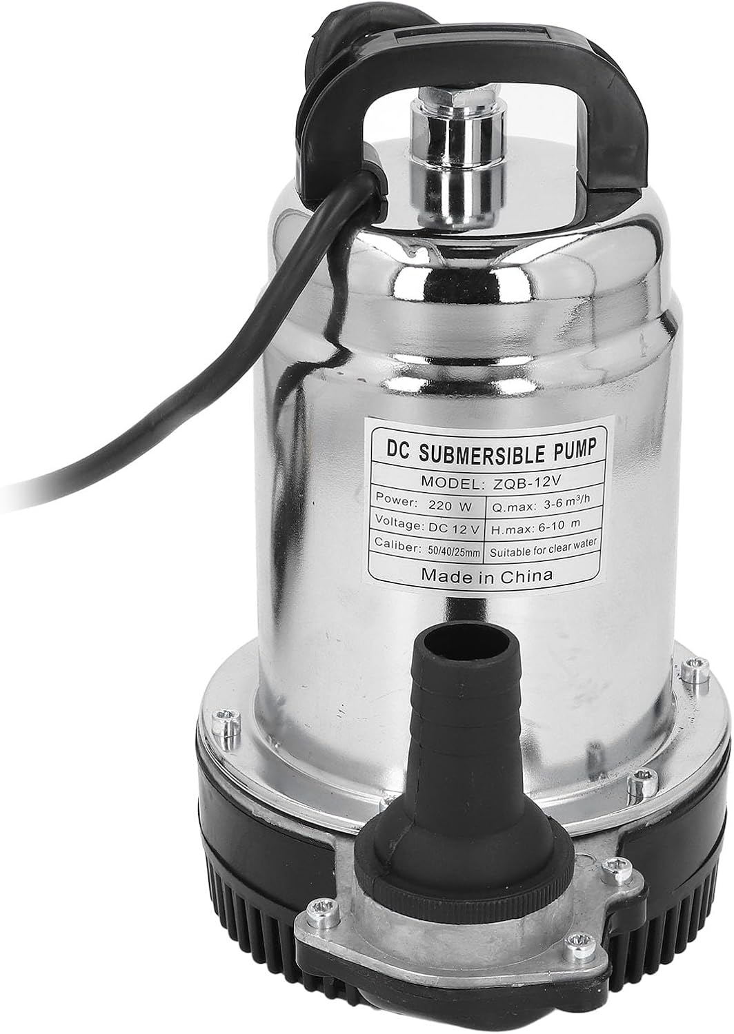220-w-gleichstrom-tauchpumpe, 6–10 M Förderhöhe, 3–6 M³/h Mit Auslässen
