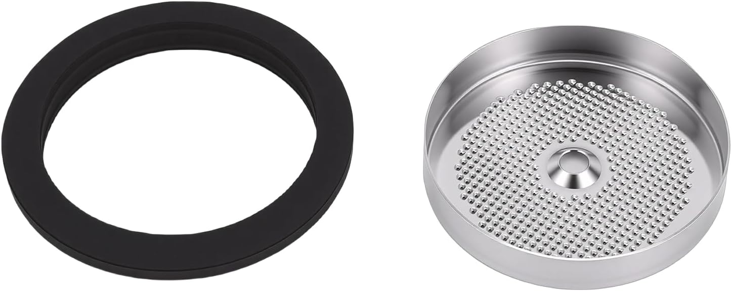50-mm-brühgruppen-set, Kompatibel Mit Bestimmten Espressomaschinenmodellen Duschsieb Aus Edelstahl Und Silikondichtung, Wasserdichtes Dichtungsreparaturset