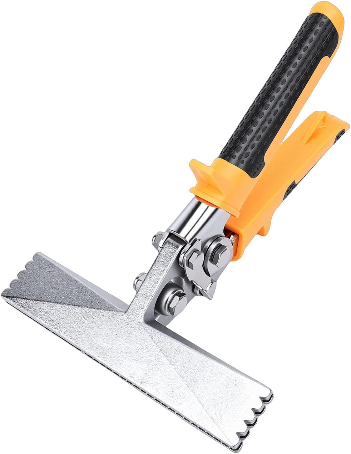 6-zoll-blechzange, Robuste Blechbiegezange Mit Geraden Backen, Ergonomischem, Rutschfestem Griff, Starkem Halt Und Müheloser Bedienung