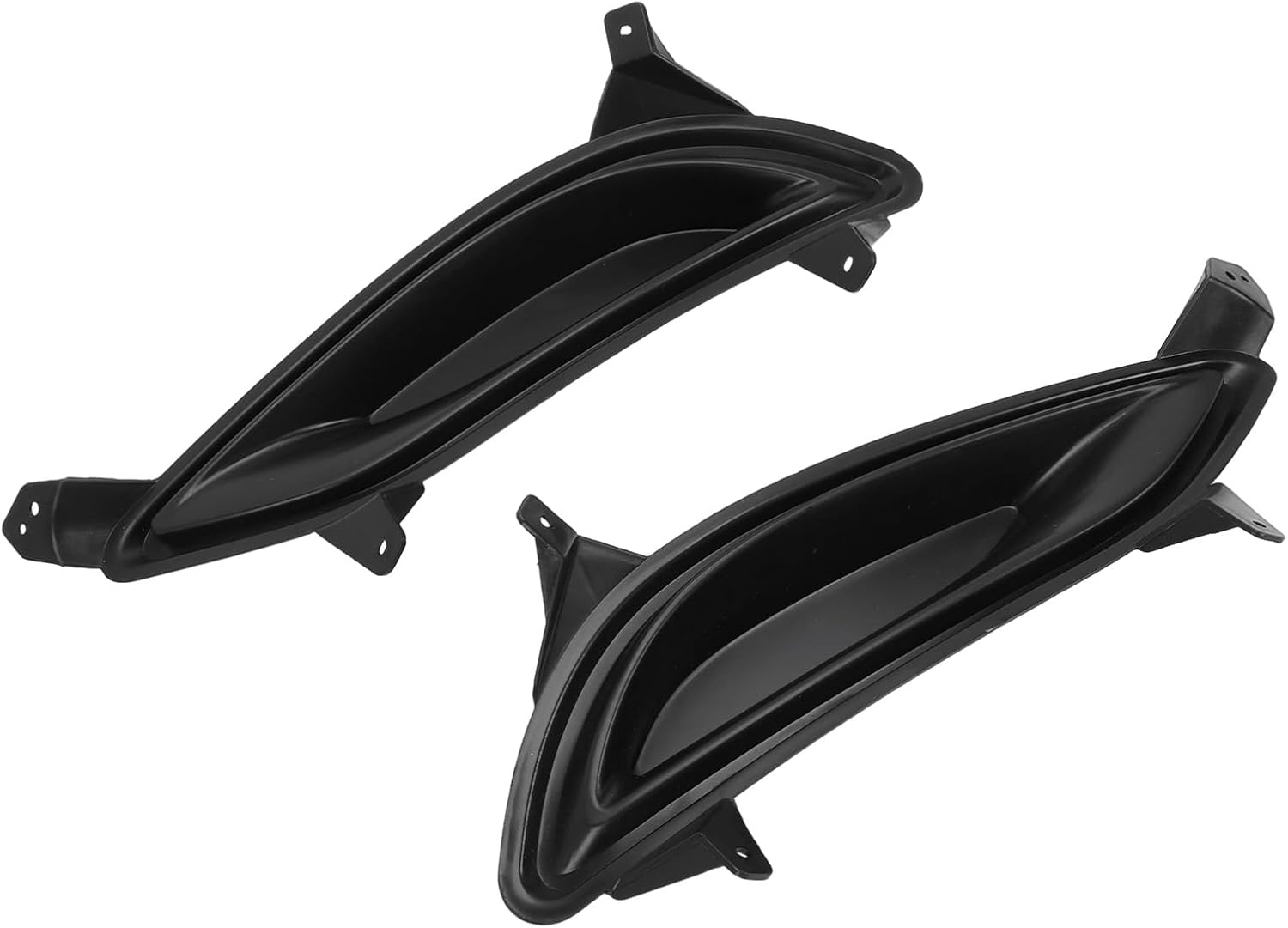 Ersatz-nebelscheinwerferabdeckung Links/rechts, Nebelscheinwerferrahmen Für Sonata 2011–2013, Teilenummern 865233s000 Und 865243s000, Abs, Schwarz