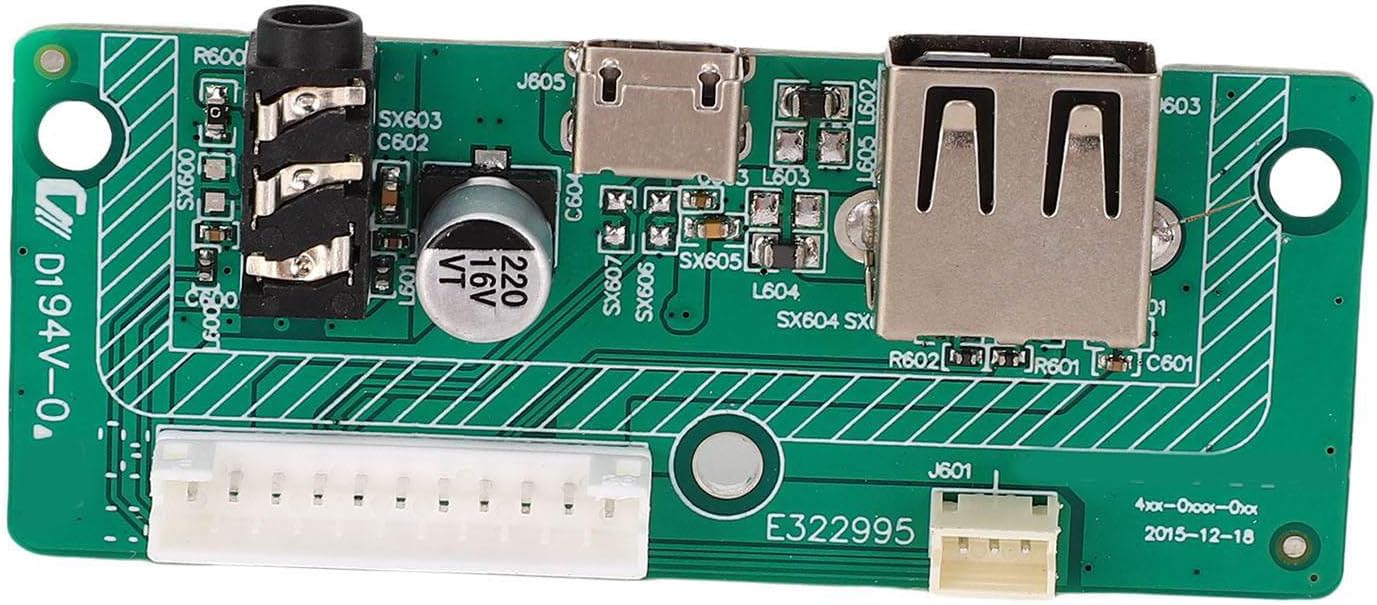 Charge3 Gg Lautsprecher-ladeanschlussplatine, Leiterplattenmaterial, 4 Usb-anschlüsse, 3a-ladeleistung, Verbesserte Stabilität Für Audiogeräte