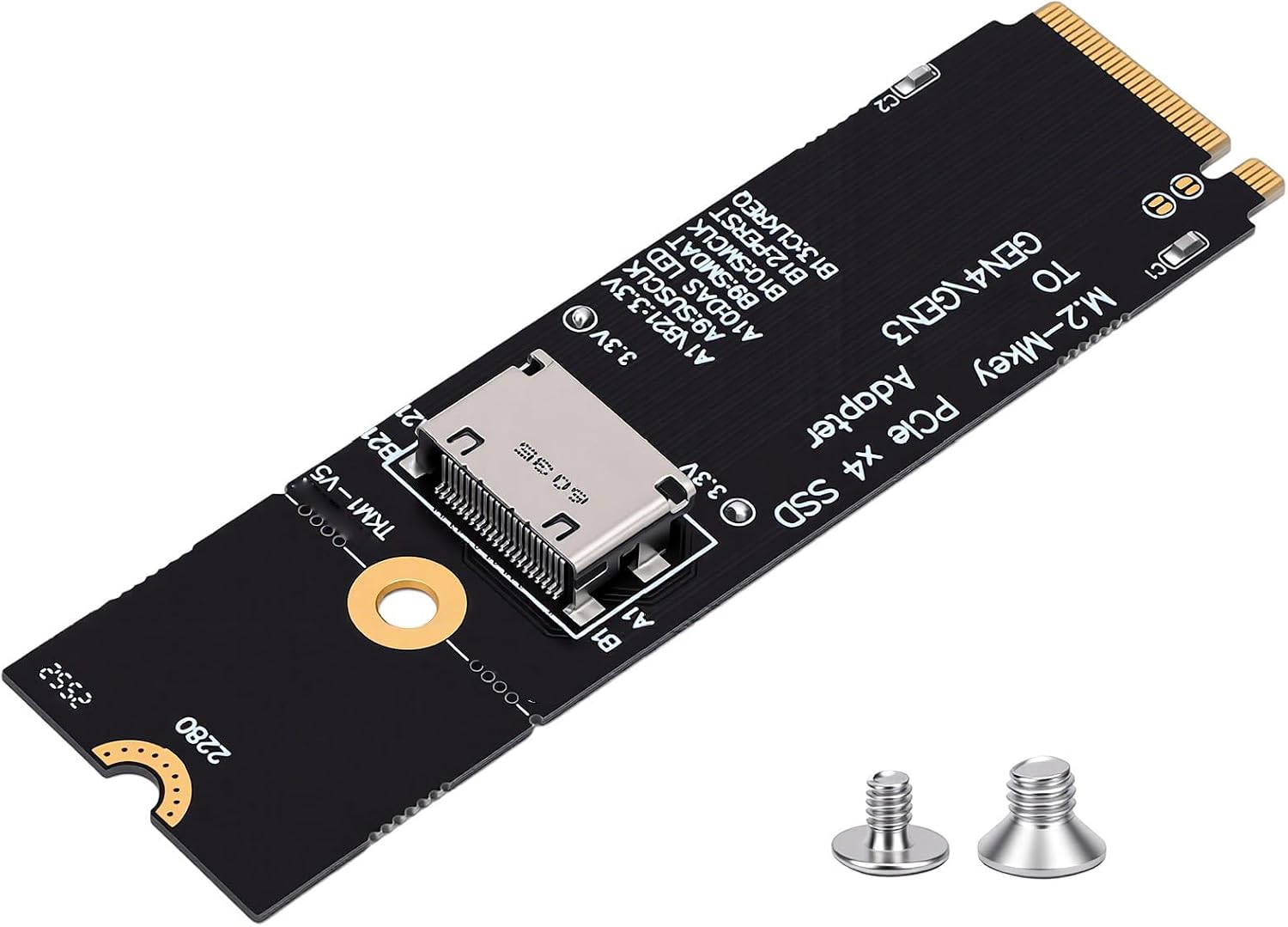 M.2 Nvme Zu Oculink Adapter, Pcie 4.0 X4 Konvertierungskarte