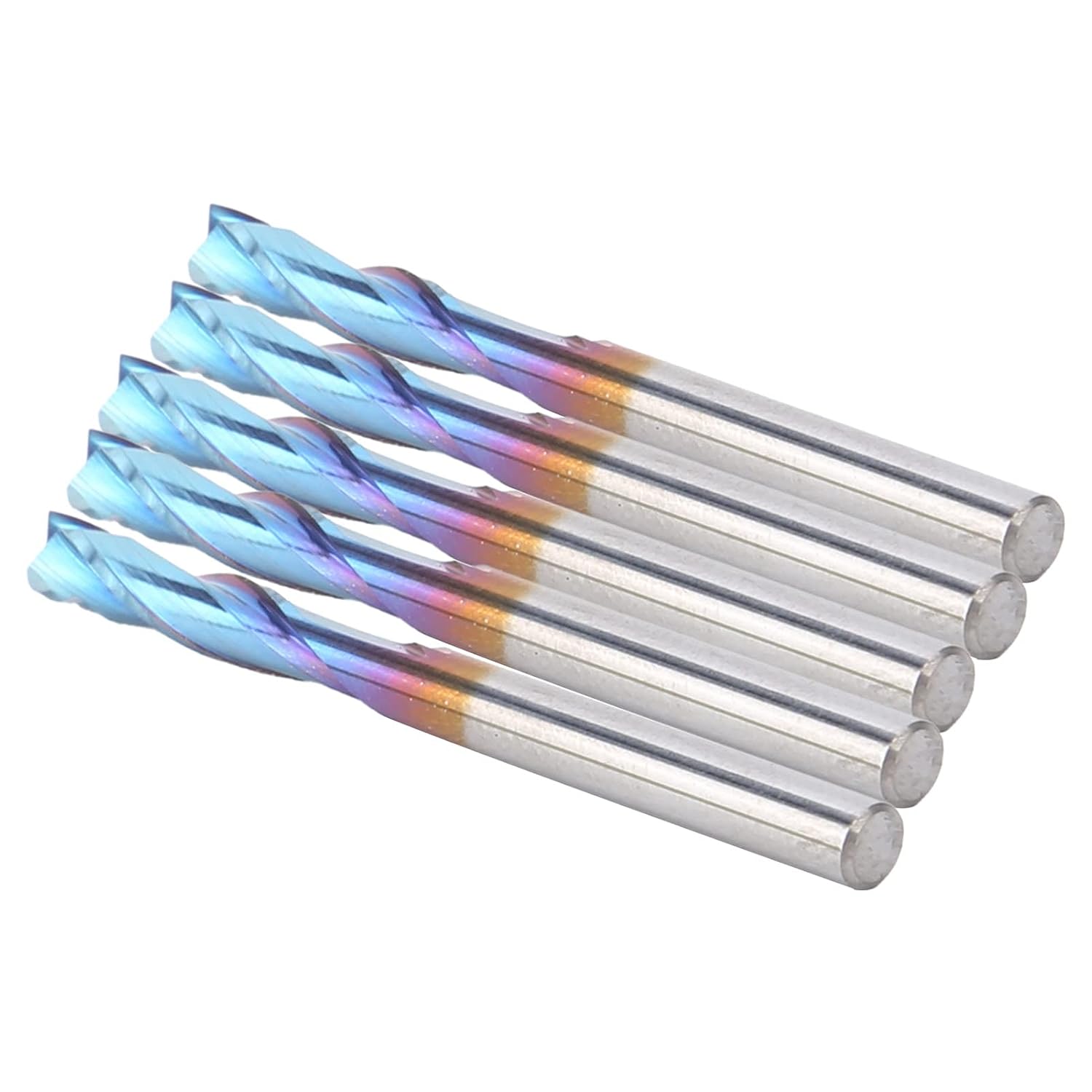 Wolframkarbidfräser, 3,175 Mm, Blau Beschichtet