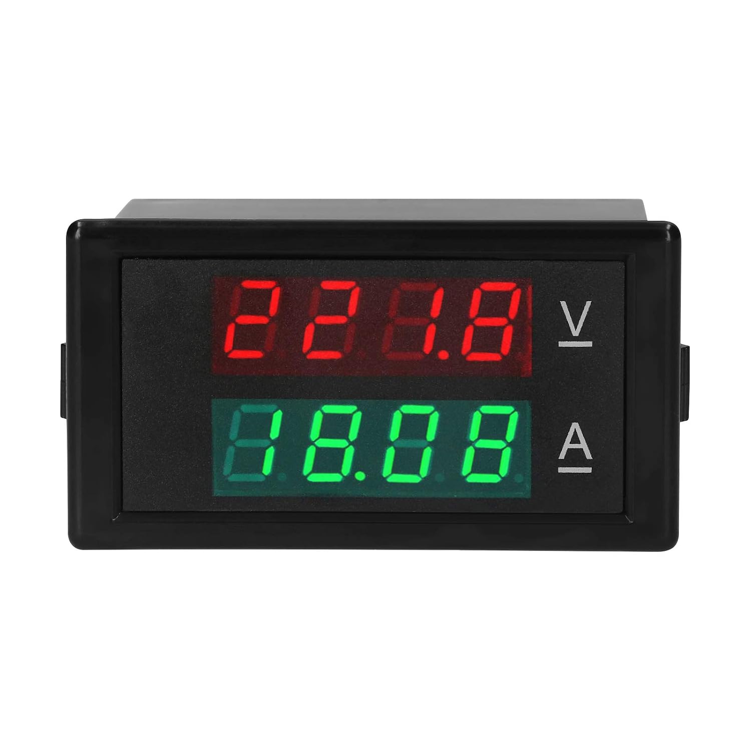 Digitales Voltmeter Abs Dual-display Volt Amperemeter 0 Bis