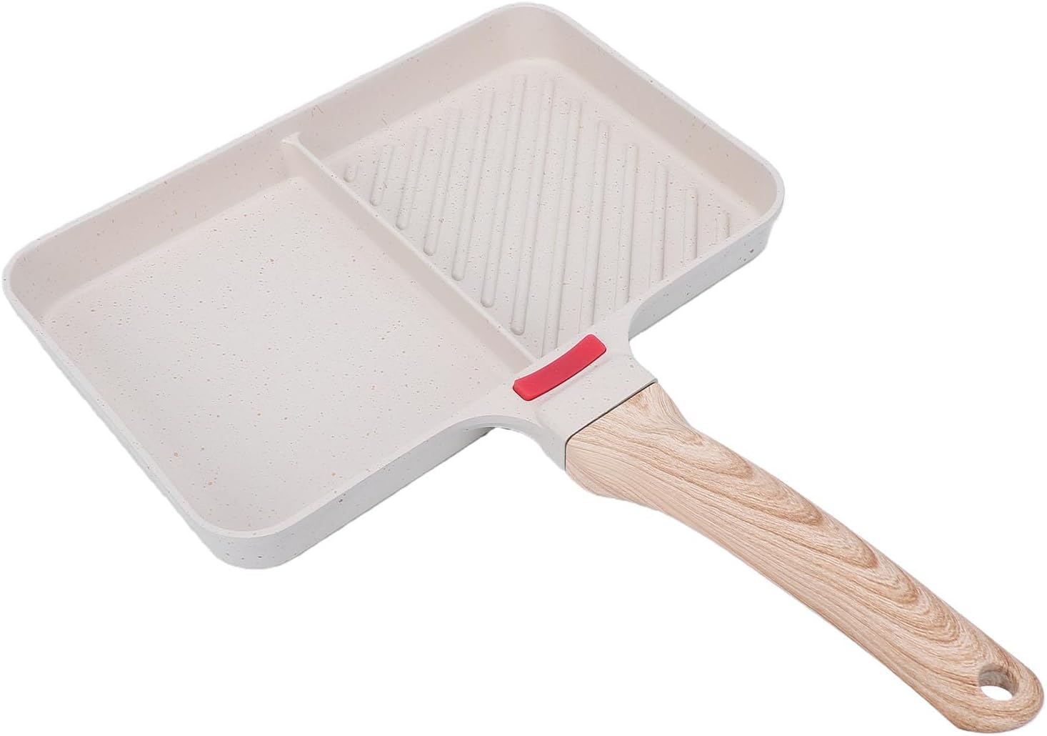 Unterteilte Grillpfanne, Antihaftbeschichtete Frühstückspfanne 2