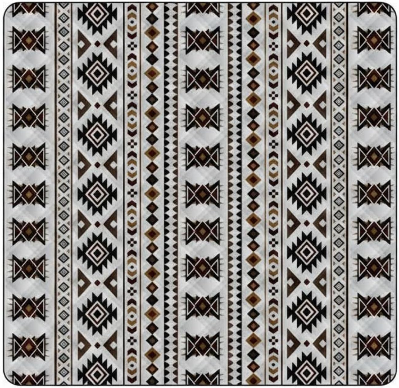 Waschbare Zeltunterlage, Zeltplane, Picknickabdeckung Mit Feuchtigkeitssperre Und Aluminiumschicht, Faltbar Und Tragbar, Ethno-khaki, 200 X 280 Cm