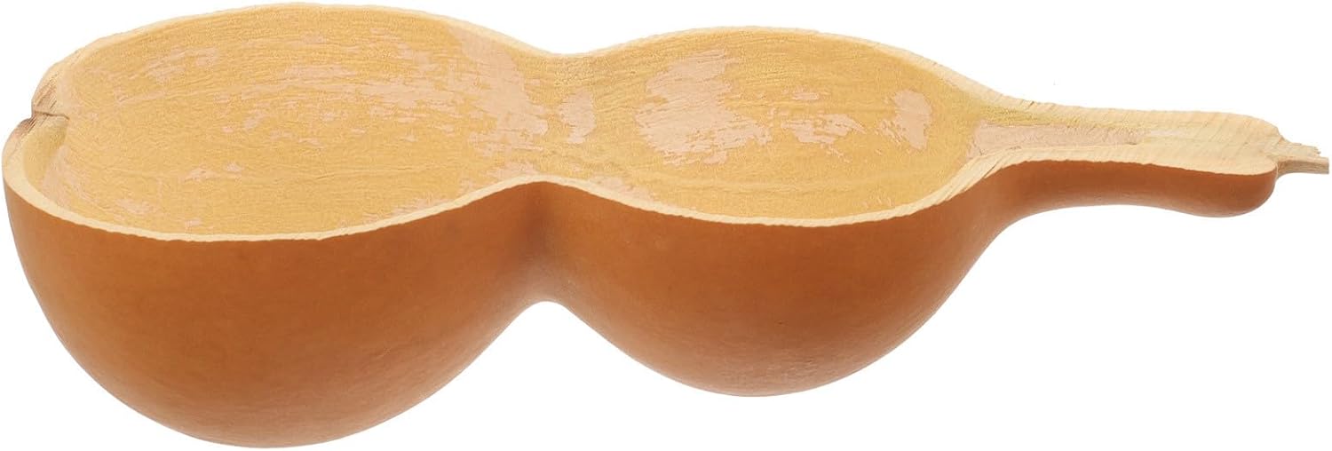 Tragbare Schöpfkelle Aus Naturkürbis Für Zuhause Und Sauna, Leicht Zu Reinigendes Badaccessoire, Elegantes Design In Halbkürbisform, Beige