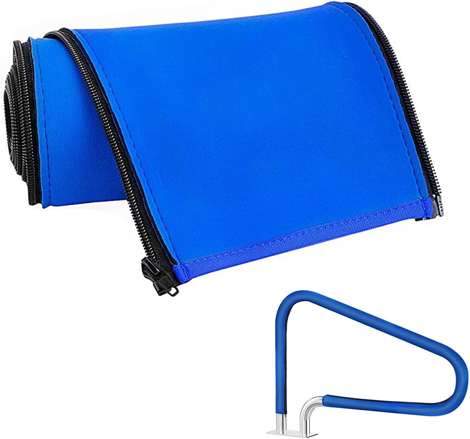 Neopren-handlaufbezug Mit Rutschfestem Reißverschluss Für Schwimmbadleiter (300 Cm)