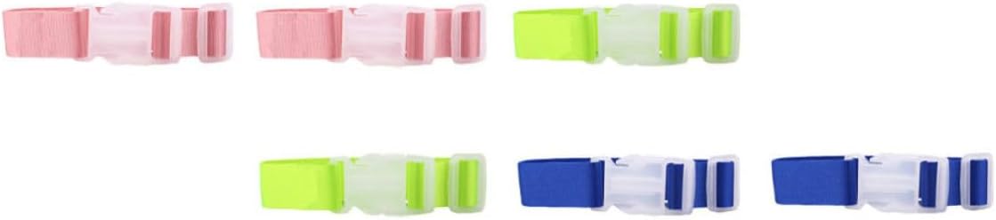 6-teiliges Gepäckgurt-set Mit Schnalle, Polyester, Leicht Und Schnell