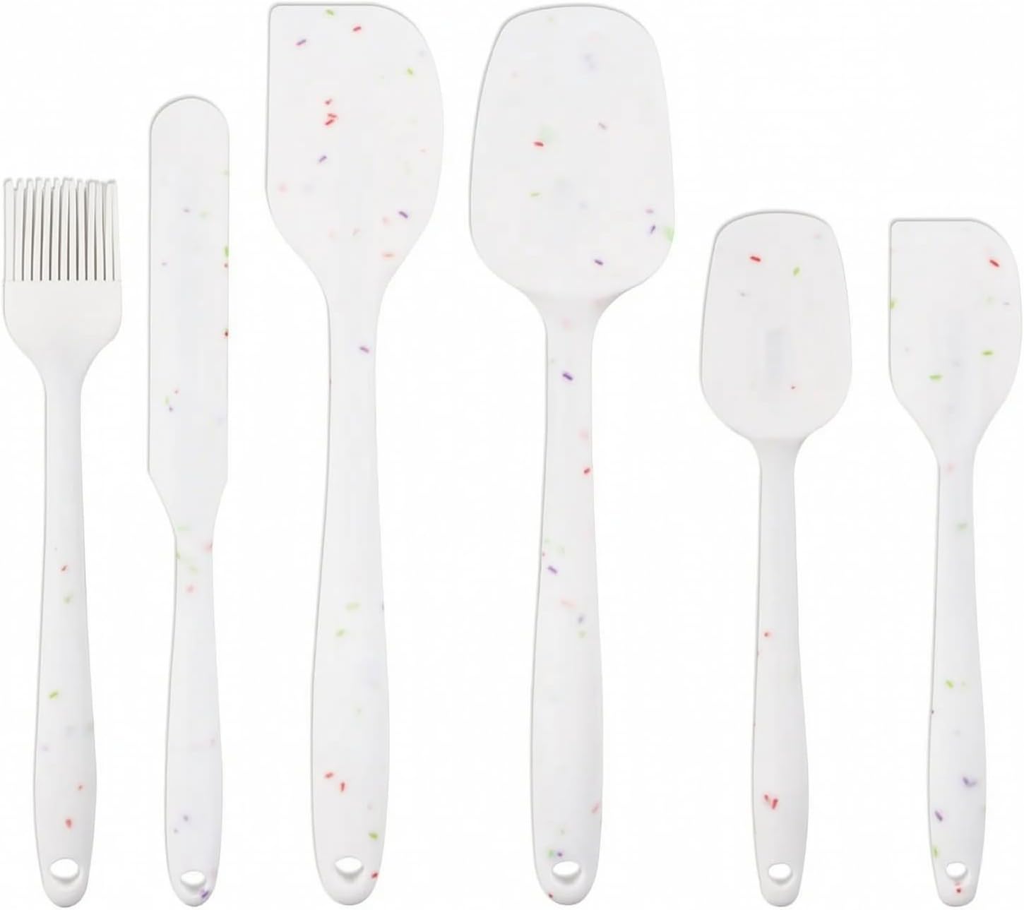 6-teiliges Silikonspatel-set, Farbe Bis 5