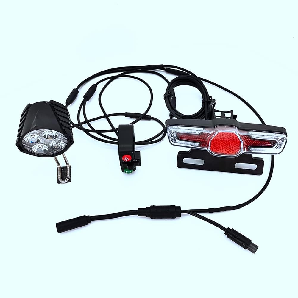 Wasserdichtes Beleuchtungsset Für E-bikes Bbs01 Bbs02 Mit Brems- Und Blinklichtern