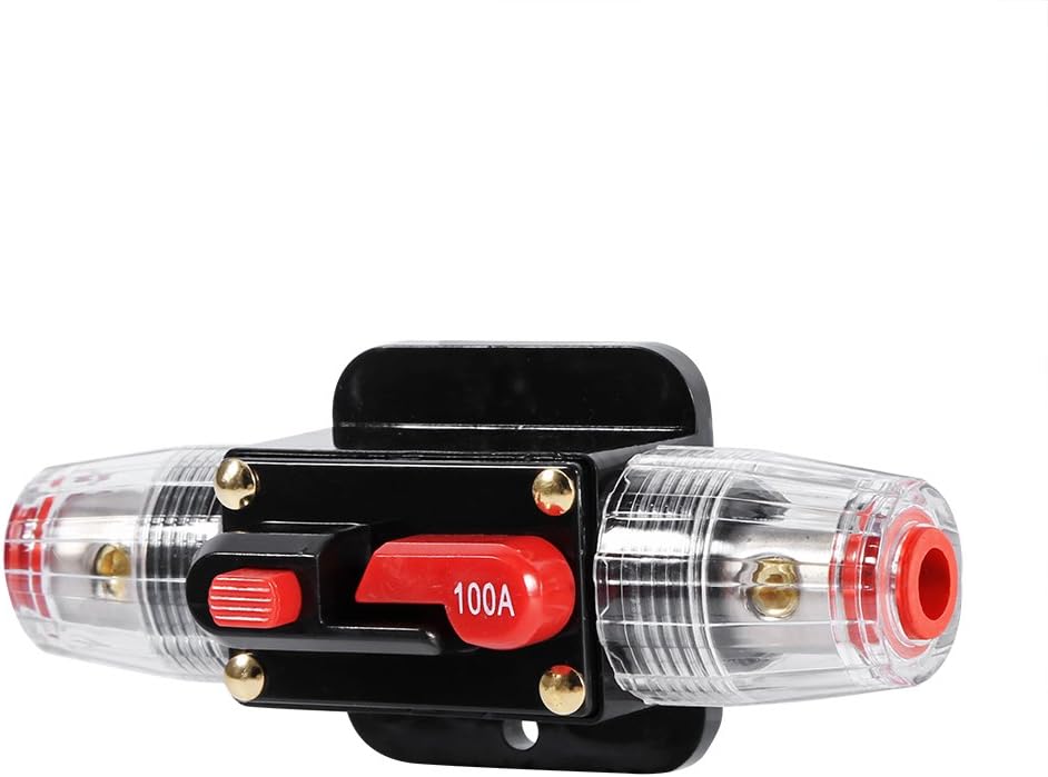 Leitungsschutzschalter, 50–100 A, Sicherungshalter Mit Rückstellfunktion Für Auto Und Boot, Wasserdicht, 12–24 V, Neu (100 A), 24-v-leitungsschutzschalter