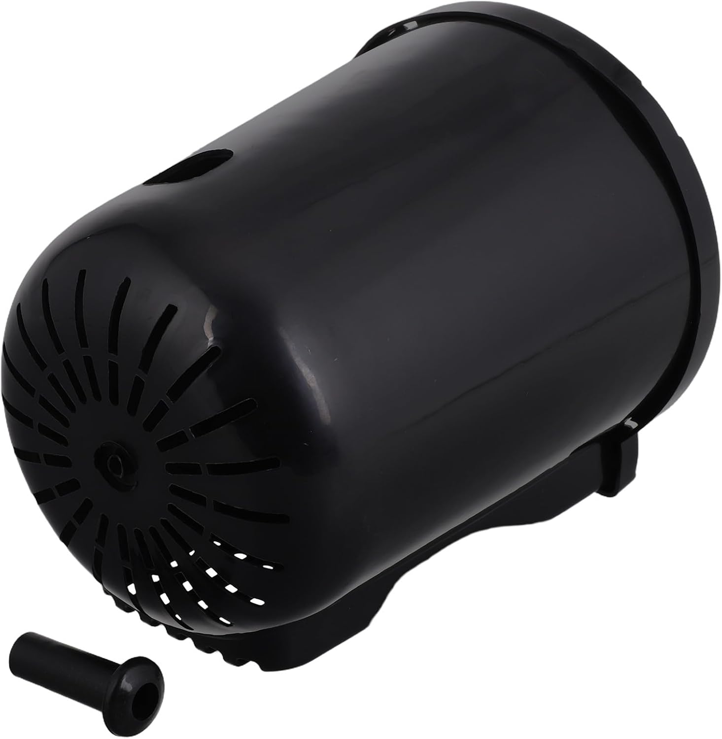 Wasserdichte, Schwarze Kunststoff-lüfterabdeckung, Leicht Zu Verstauen, Für Elektromotoren, Campingventilatoren Und Als Dekoration.