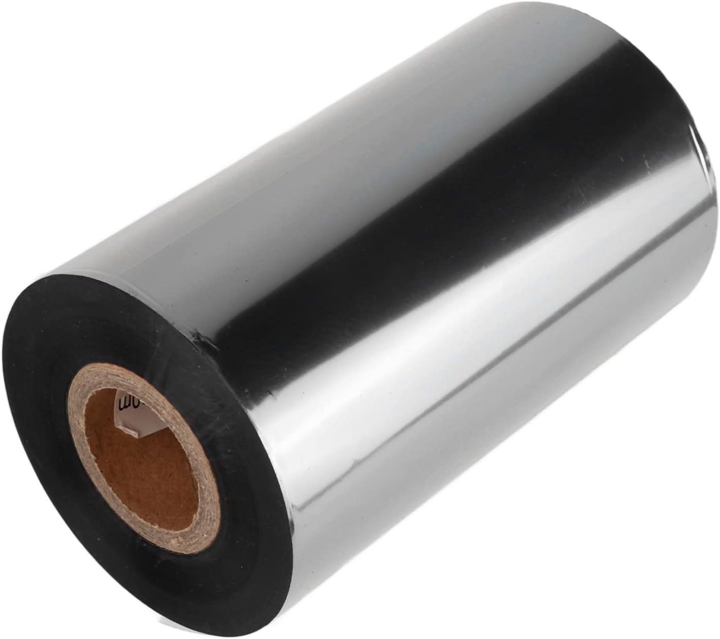 110 Mm X 300 M Wachsbasiertes Thermotransferband Mit Klebstoff, Kratzfeste Ttr-wachsbänder In Industriequalität Für Barcode- Und Etikettendrucker