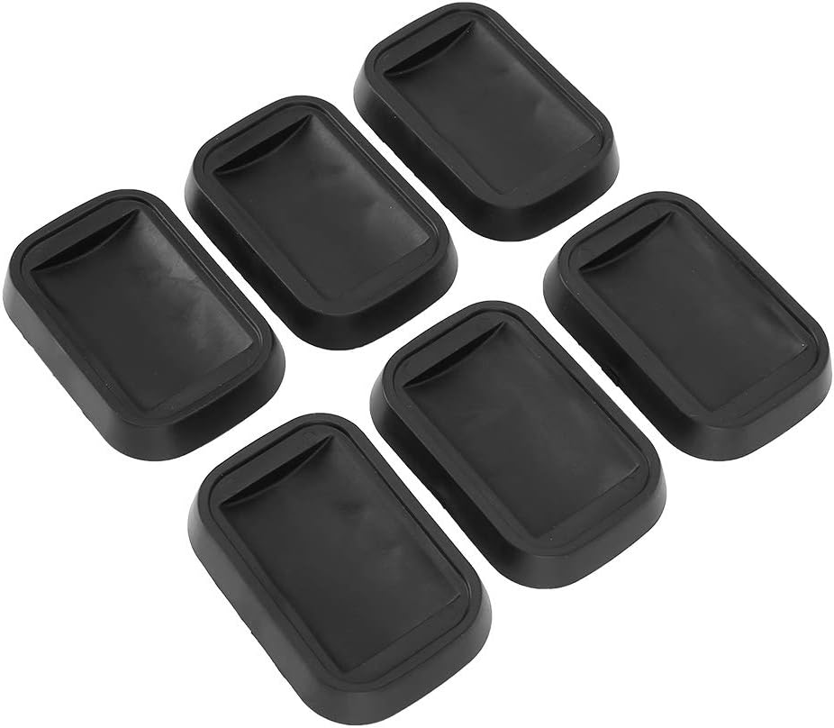 6er-set Rutschfeste Gummiuntersetzer Für Möbel, Sofa, Bett, Stuhl, Tisch, Rollen – Zum Schutz Von Hartholzböden Und Laminatfliesen