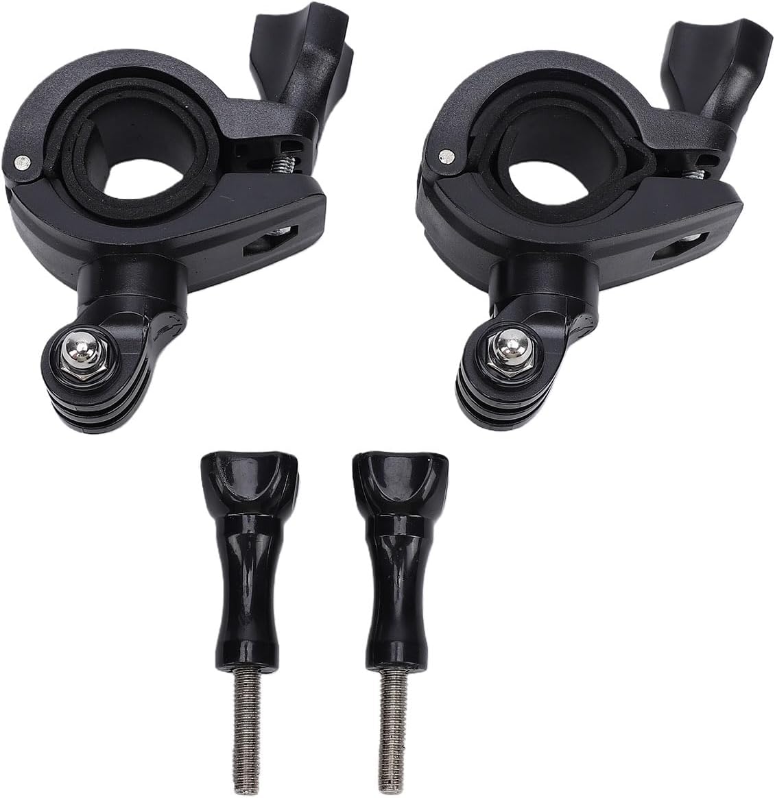 Fahrradlenkerhalterung, Verstellbare Kameraklemme Von 15 Bis 32 Mm Mit Gummipads Und Schnellverschlussknopf, Für Action-kameras Und Smartphones Am Fahrrad