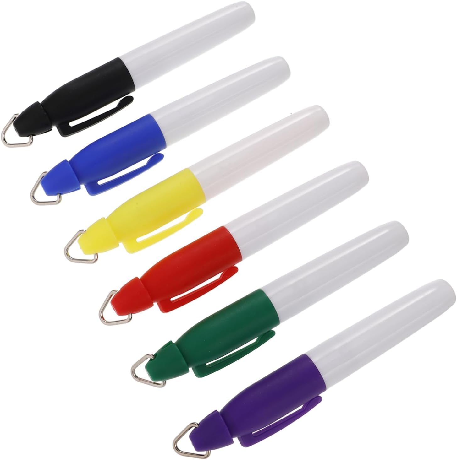 Mini-golfballmarker-set, 6-teilig, Strichzeichnung