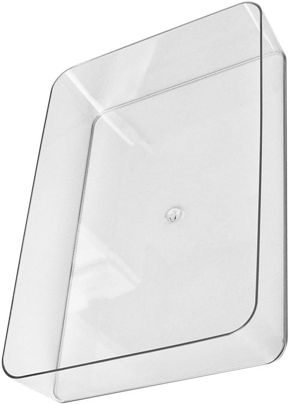 Rechteckige, Transparente Ablage, Schubladenorganizer, Aufbewahrungsbox Aus Transparentem Kunststoff, 5 X 17,5 X 26 Cm, Ideal Für Bürobedarf Und Schreibwaren
