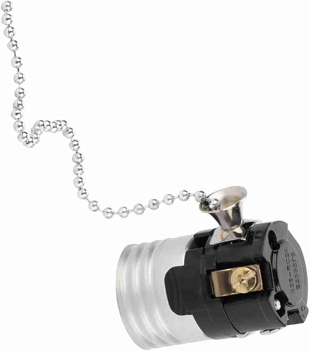 Vintage E27 Aluminium-lampenfassung Mit Kette