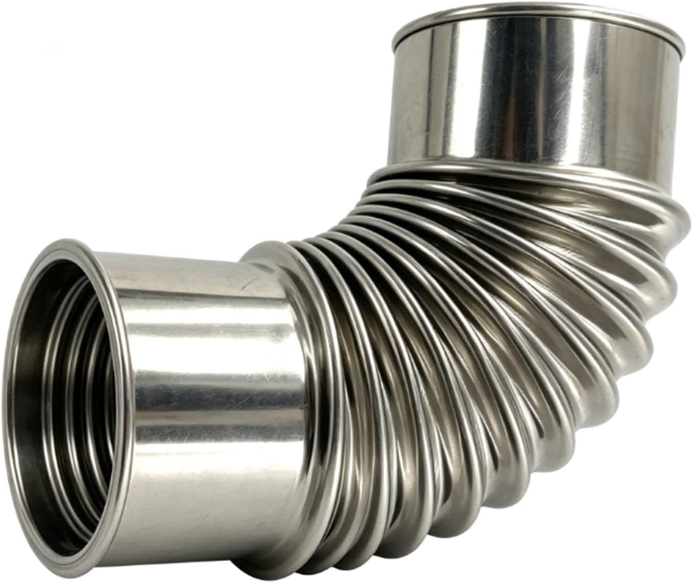 90-grad-winkelstück Für Wäschetrocknerabluft, Silber (8 Cm)