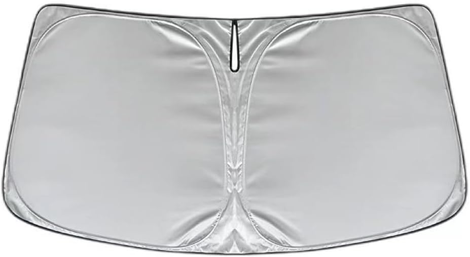 Sonnenschutzblende Für Die Windschutzscheibe Des Skoda Scala (2018–2025), Faltbare Sonnenschutzabdeckung Für Die Frontscheibe, Hitzeschutzvisier, Größe S (140 X 70 Cm)