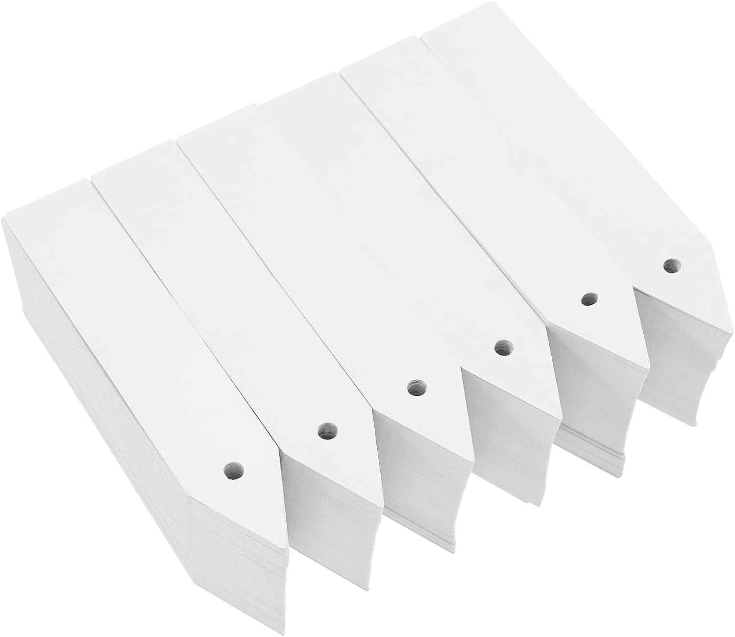 600 Stück Pflanzetiketten Für Anzuchttöpfe Und -schalen, Wasserfeste Pvc-etiketten Für Gartentöpfe, Blumenbeete Und Obstbäume, Weiß