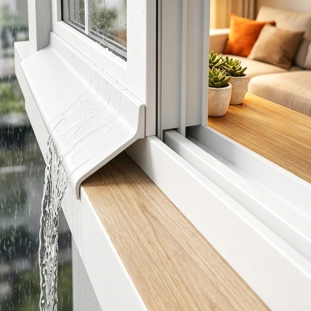 Fensterdichtungsband Für Türen 4,5 Cm X 5 M Dichtungsband (weiß)